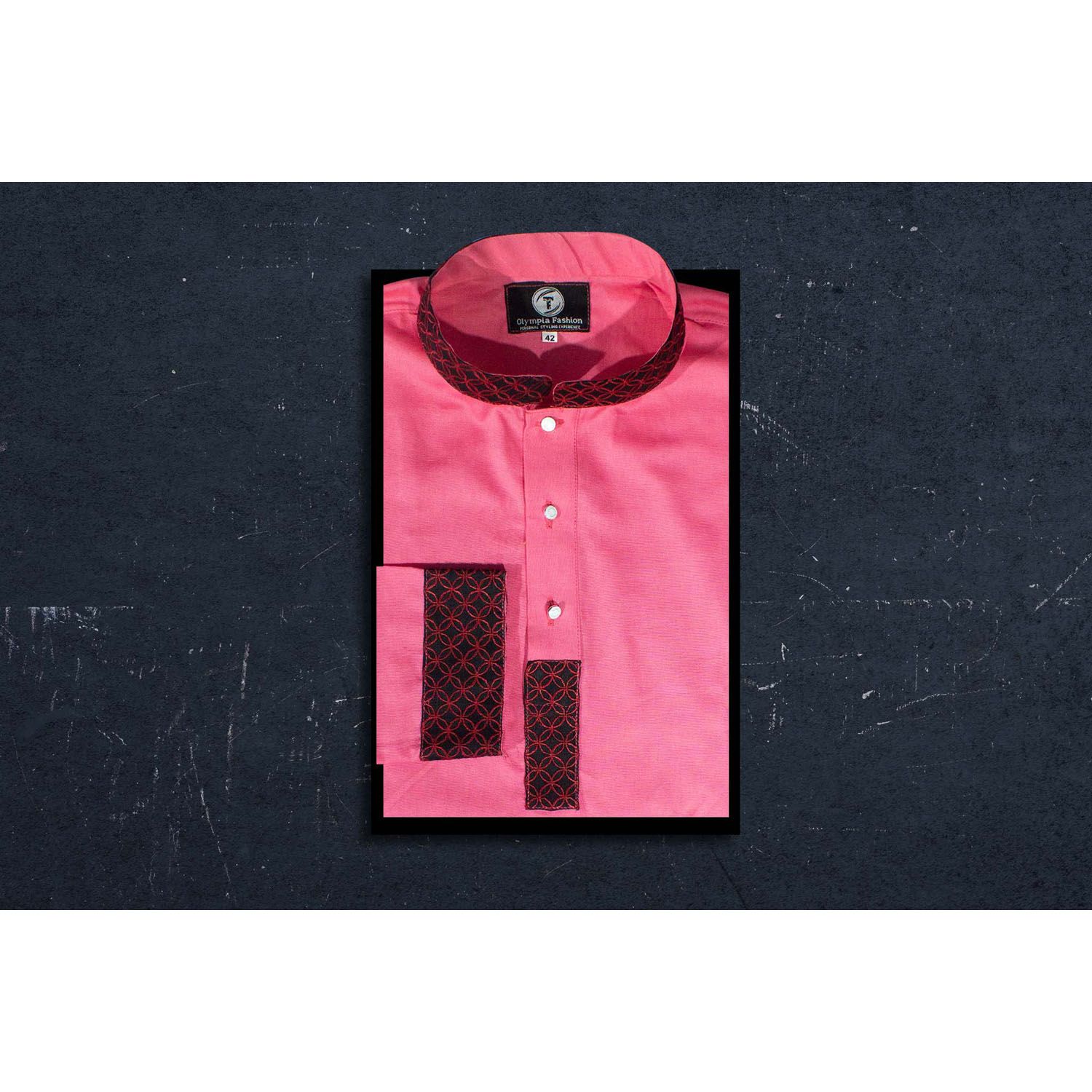 Eid Special Best Quality Fashionable 100% Cotton Semi Long Panjabi for Men
