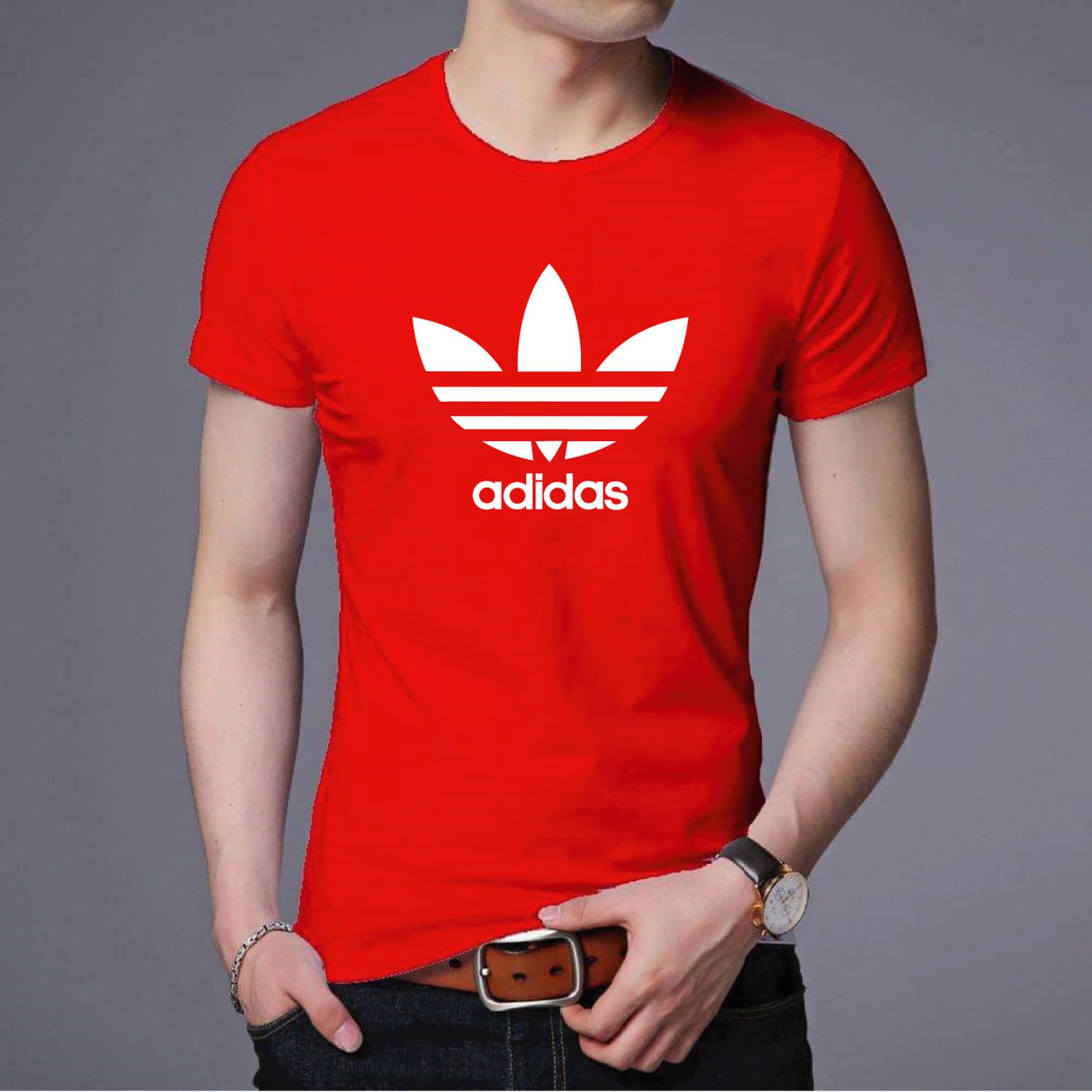 Daraz Buy new exclusive design t-shirt / stylish and fashionable / gorgeous colors / high quality / Cotton half sleeve t-shirt for men