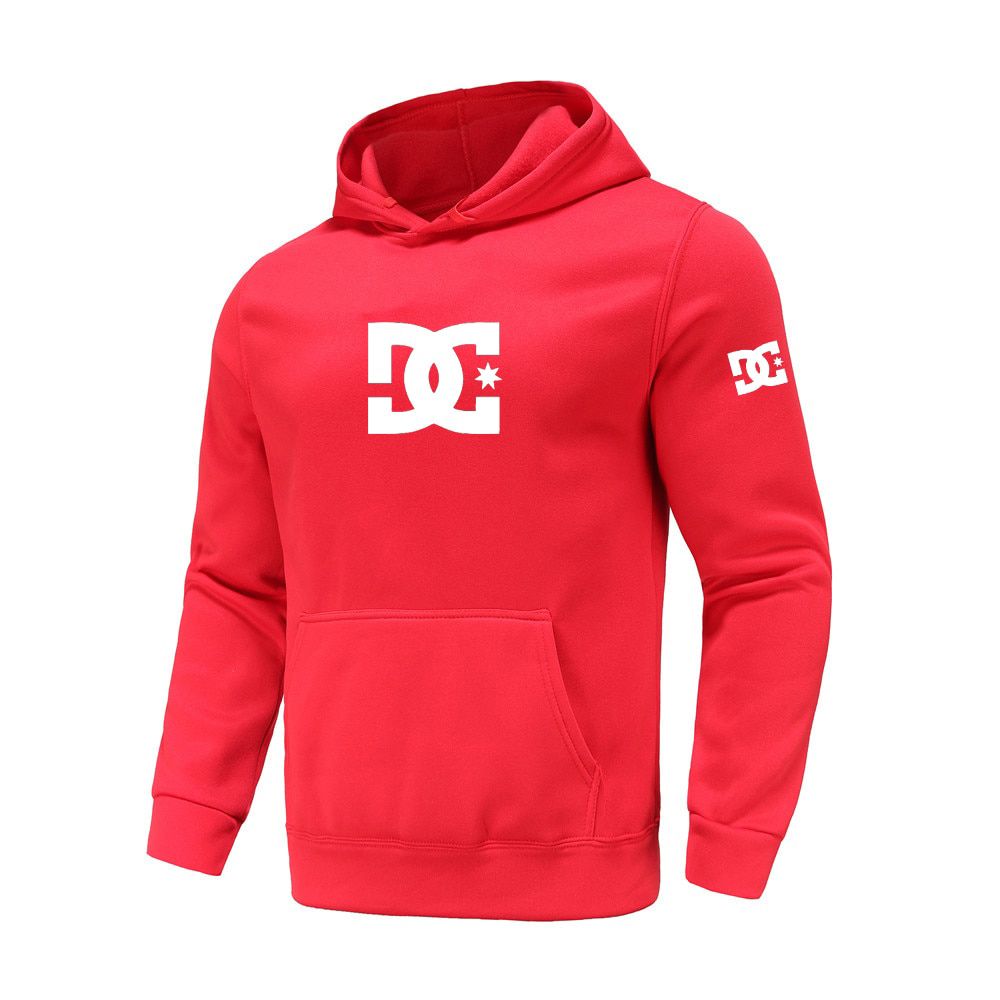 DC Autumn Winter Products DC Brand Fashion Letter Printing Men's Hoodies All-Match Men's Pullovers Casual Hoodies Tops