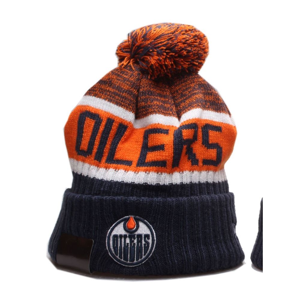 High Quality Beanie Embroidery Skiing Knitted Hats Women Men Winter Cap Warm Baggy Beanies Knit Bonnet Caps Ice Hockey Team Hats