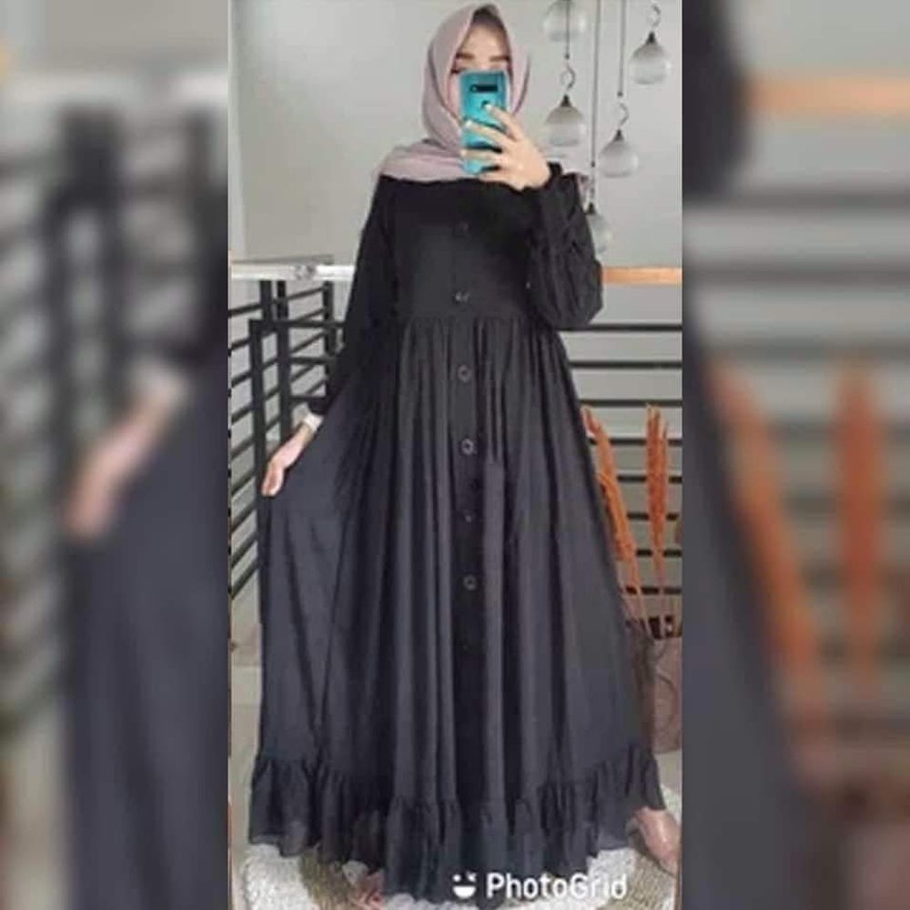 Irani long gown borka