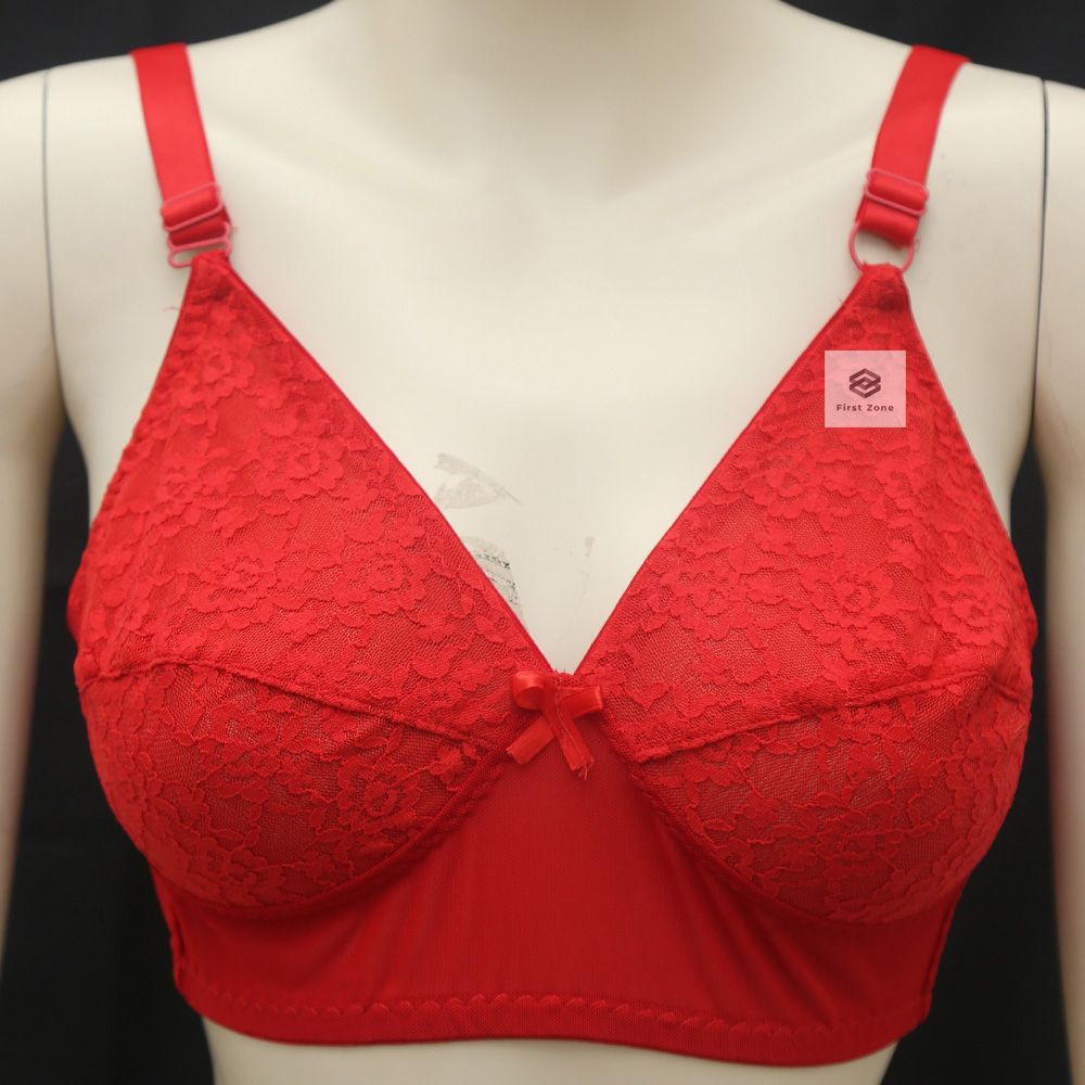 Lace and Net Bra For Women