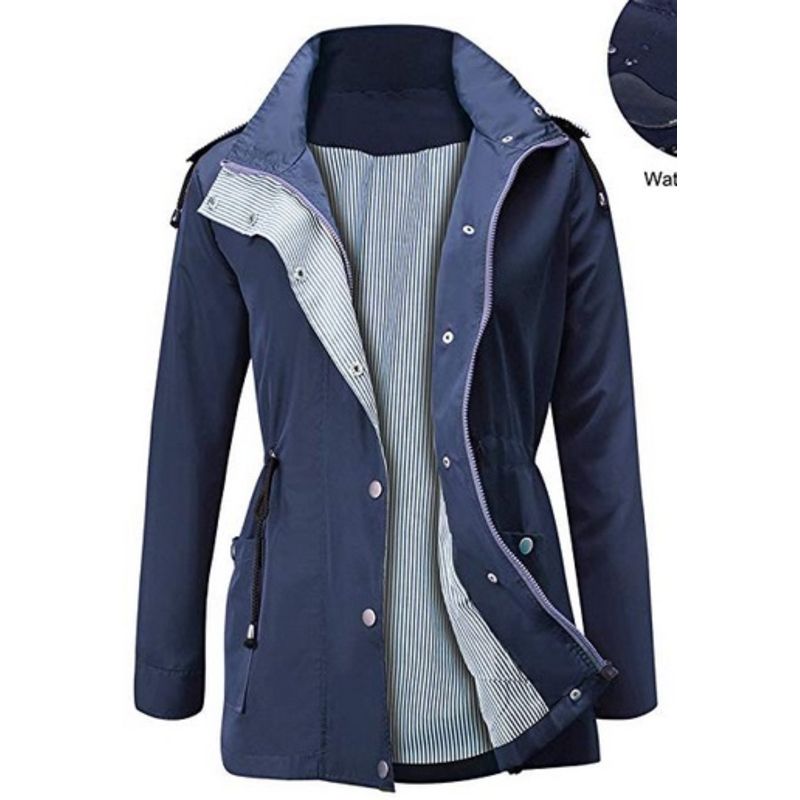 UUANG Outdoor Sports Bicycle Cycling Raincoat Hooded Waterproof Windproof