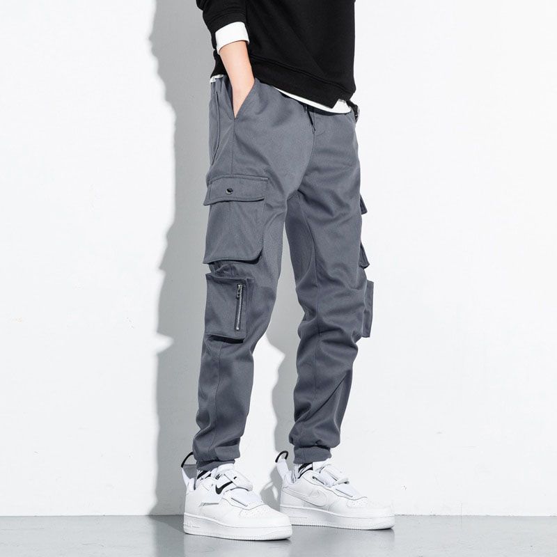 CHAIFENKO Streetwear Hop Cargo Pants Men Casual Harem Joggers Trousers Men New Fashion Harajuku Multicket Men Pants M-8XL