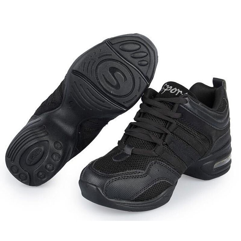 Soft Bottom Mesh Breathable Modern Dance Shoes Heightening Shoes for Women