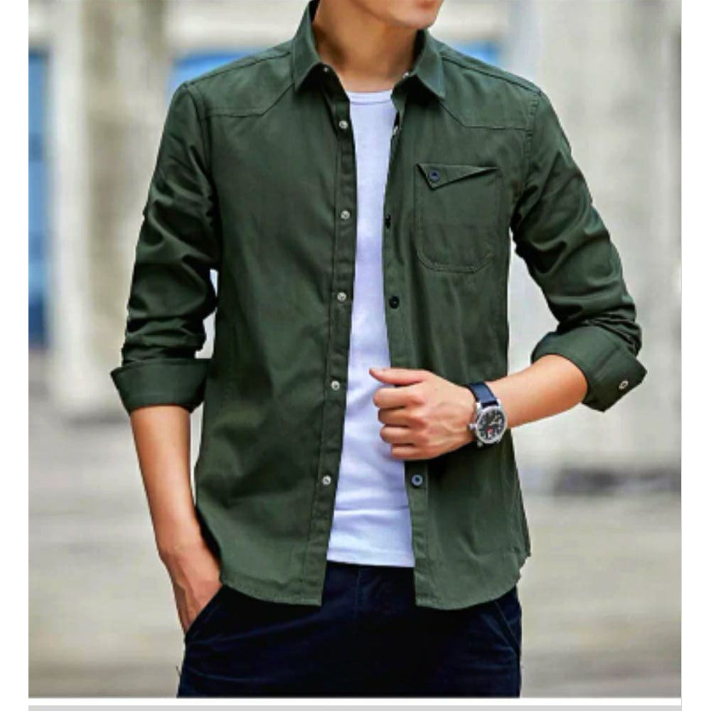 Stylish Long Sleeve Casual Shirt For Man - Shirt For Men - Shirt - Shirt For Men