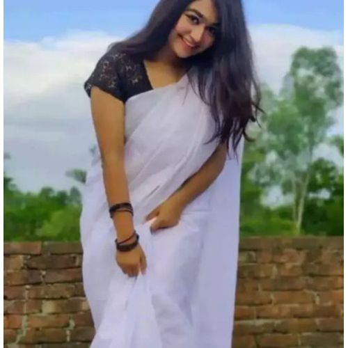 Moslin Than Saree for womens