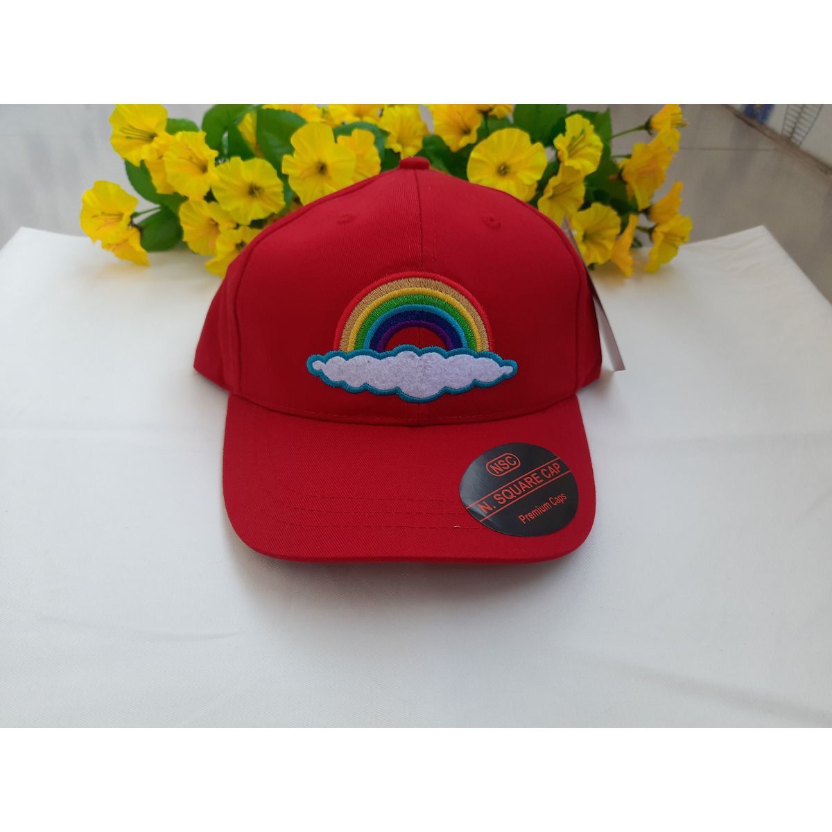 Baby caps and hats (Exclusive Rainbow Design Baby Cap)