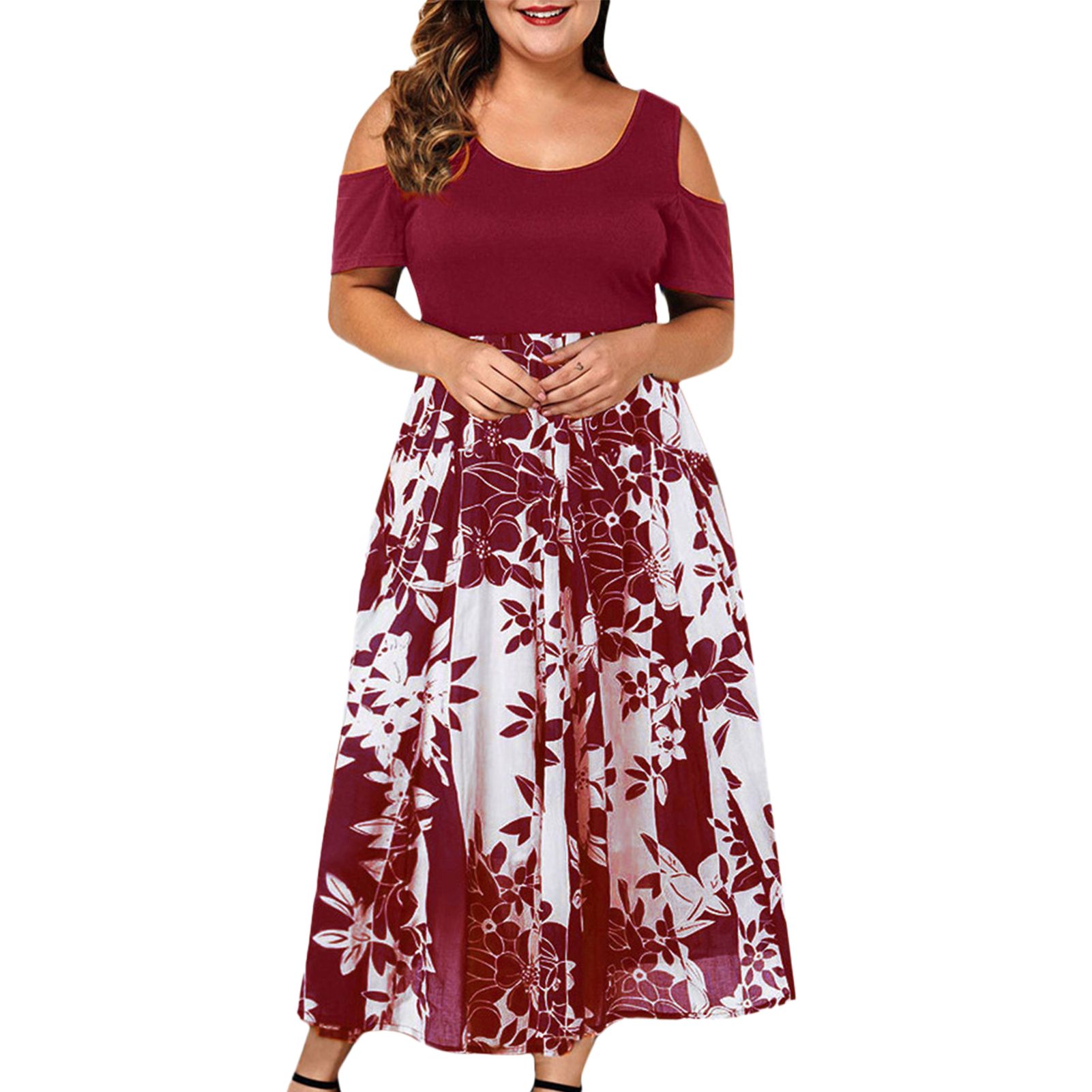 Female Dress Exposed Shoulder Wear-resistant Women Dress