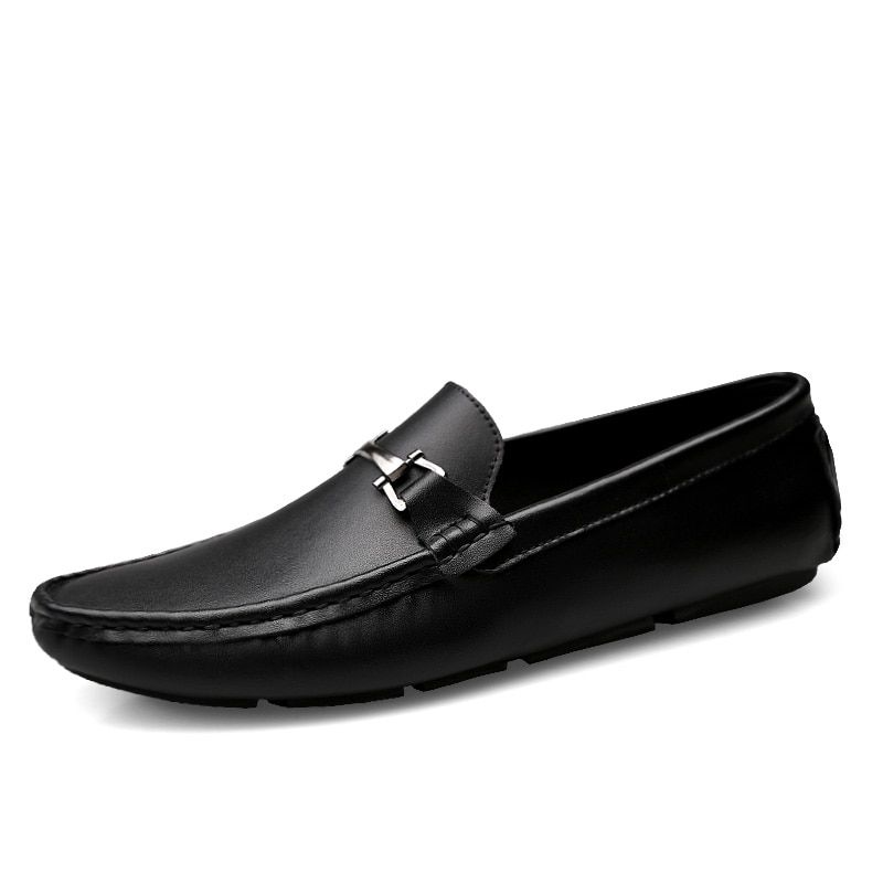 Man Shoes Classic Fashion Italian Style Leather Men Loafers Slip-On Mens Leather Loafers Good Quality Men Shoes