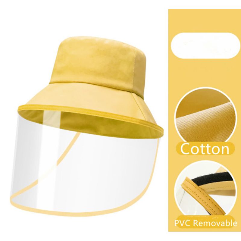 Ninmon Shares Unisex Sunhat Anti-spitting Protective Prevent Saliva Dustproof Full Face Cover Against Hat