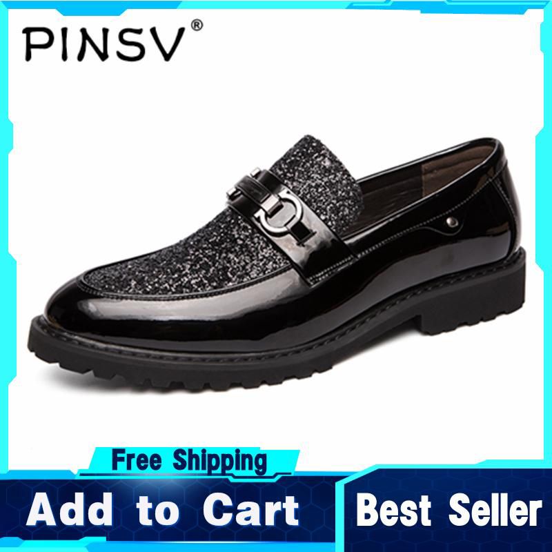 Formal Shoes for Men Leather Shoes Business Shoes Big Size