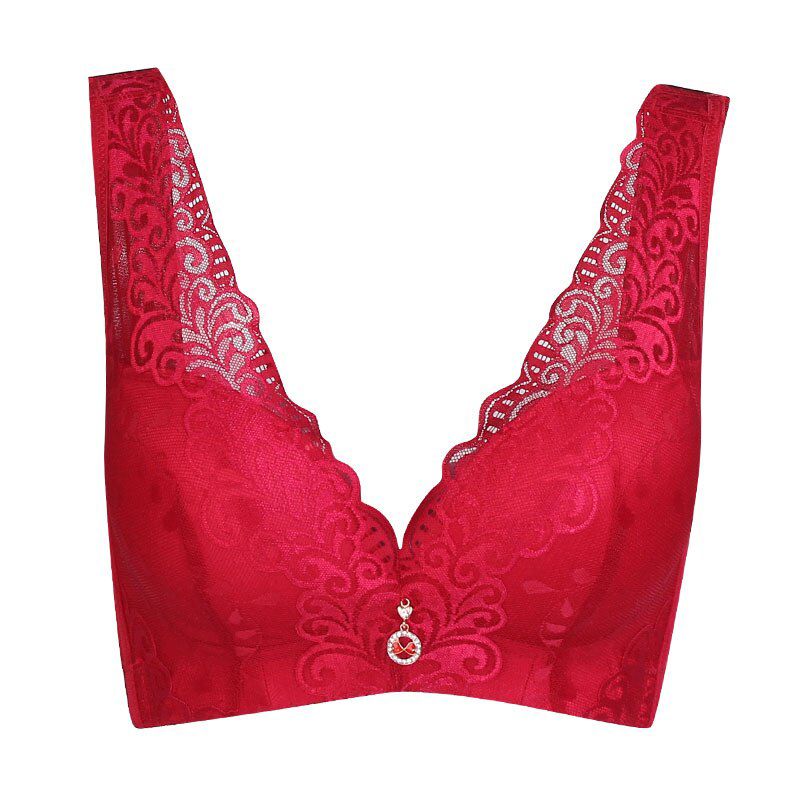 Plus Size Bras For Women Seamless Bra Underwire Push Up Lingerie Backless Bralette  Brassiere Big Large Full Cup Underwear