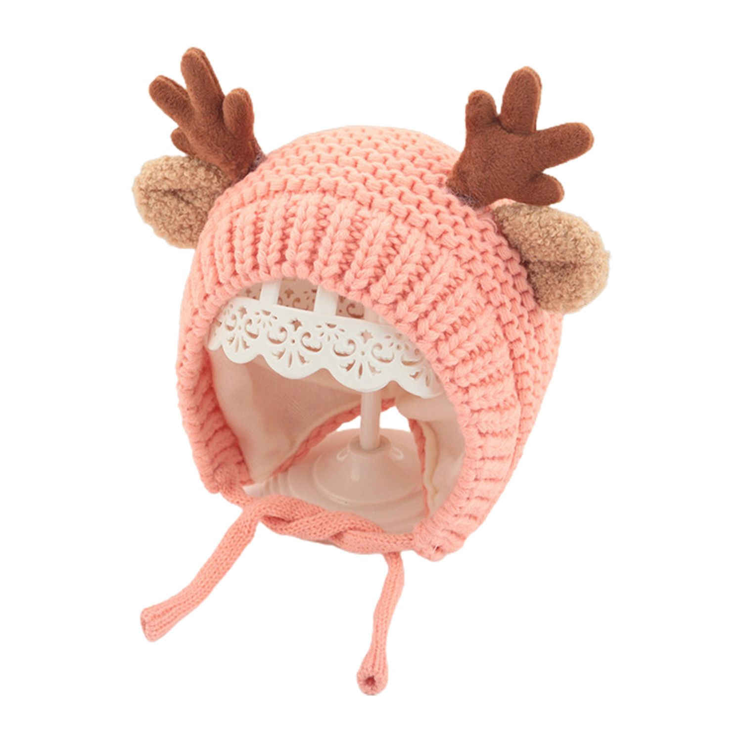 Baby Cap Knitted Thick Korean Style Baby Hat