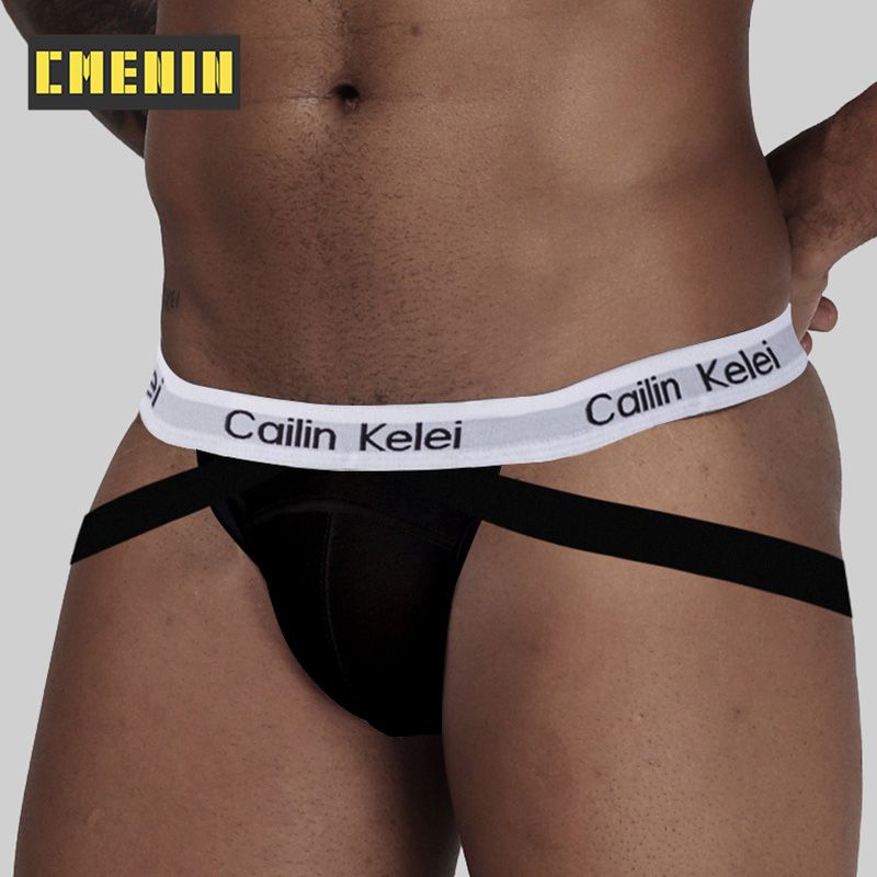 CMENIN Brand  Modal Print  Men Underwear thongs Men Jockstraps Ins Style Jockstrap Mens thongs G strings string CK1504