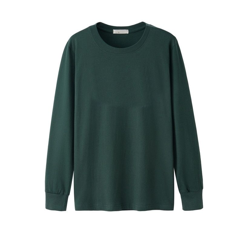 Men's Shirt Long Sleeve Winter Fall Large Size Large Size 5XL 6XL Casual T-Shirt Cotton 7XL 8XL Home T-Shirt Green Blue Black