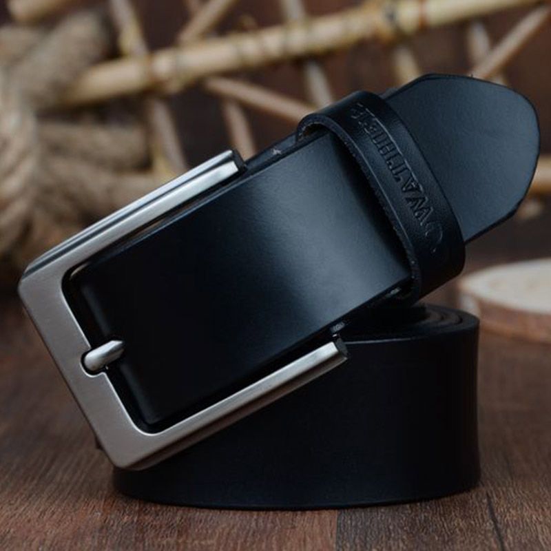COWATHER men belt cow leather designer belts for menfashion male strap for jeans cow XF002