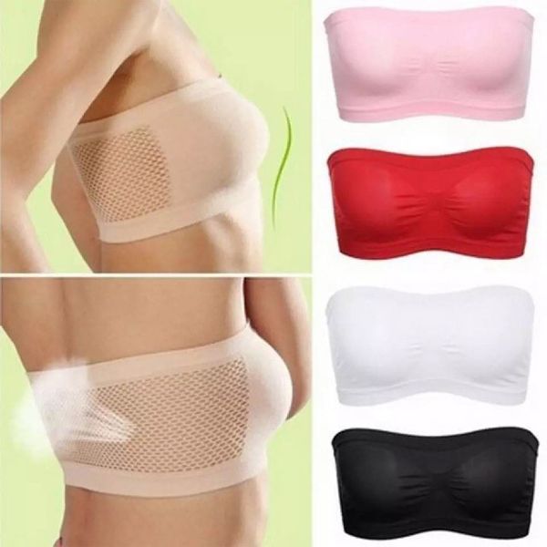 Cotton Tube Bra Set For Women  (3 pcs ) - Bra - Bra - Bra For Girls - ব্রা