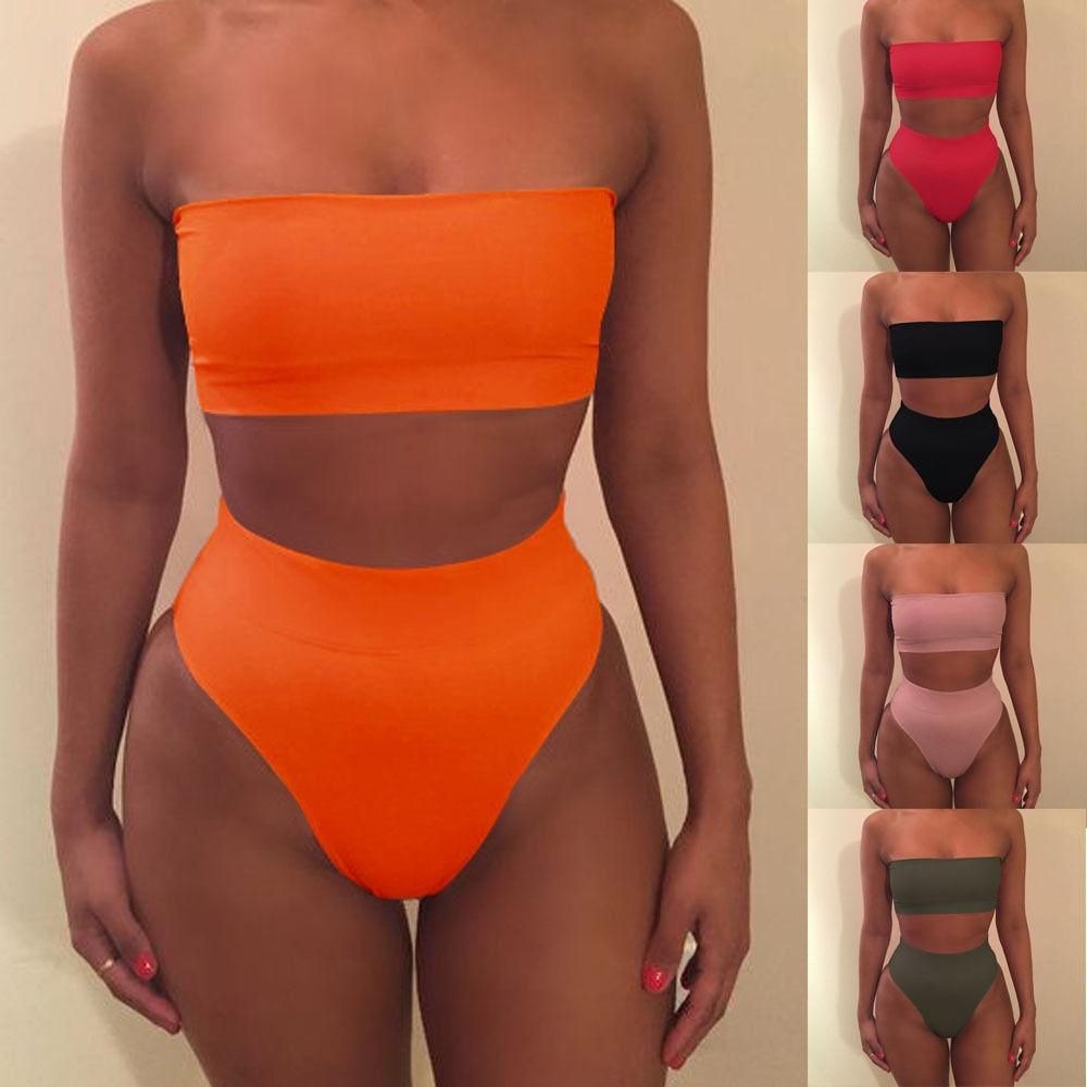 Womens  Bikini Set  Padded Swimsuit Swimwear Suit