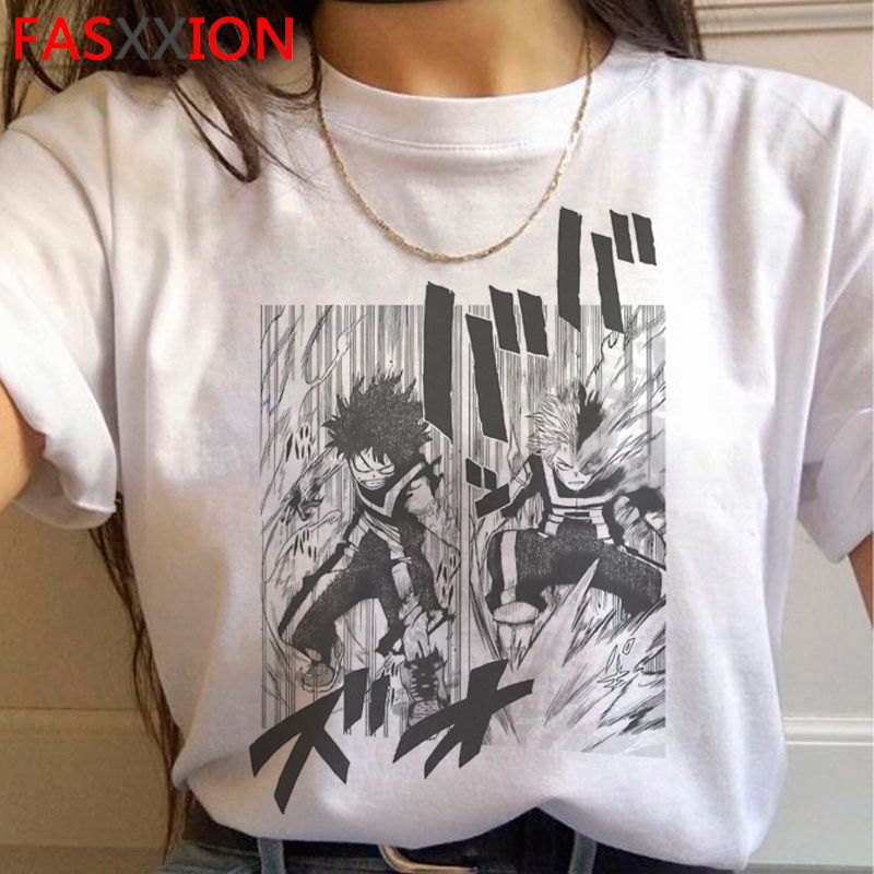 My Hero Academia Bakugou T-shirt Men Cute Anime Boku No Hero Academia T Shirt Cool Todoroki Graphic Tshirt Hop Top Tees Male