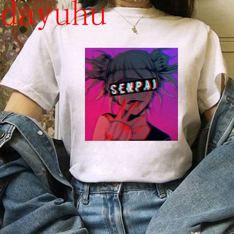 Manga My Hero Academia T Shirt Men Todoroki Tshirt Boku No Hero Academia Anime Bakugou Himiko Toga T-shirt Graphic Tops Male 90s