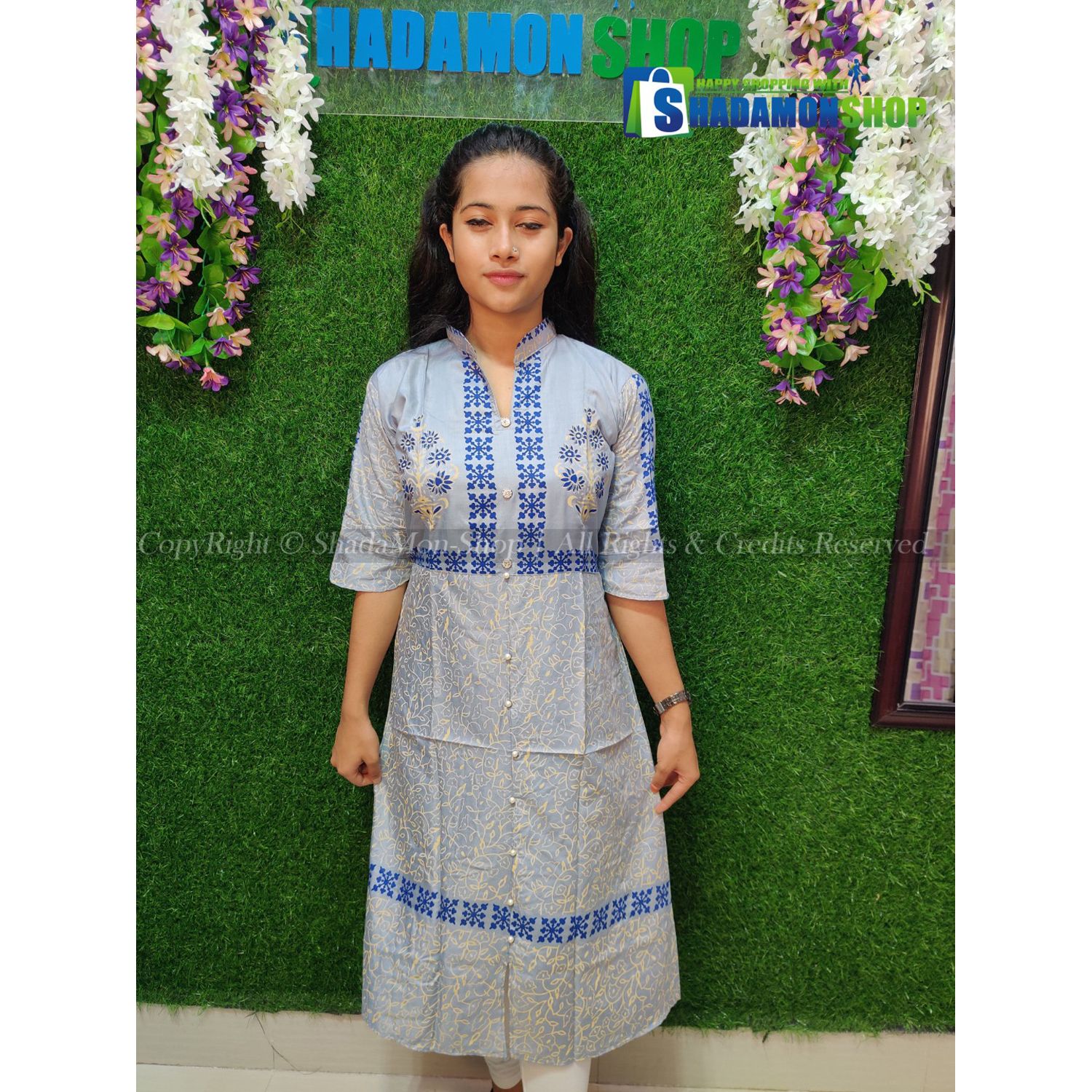 Readymade Stylish Hot Kurti For Girls (1 Pcs) ShadaMon Shop JJMM