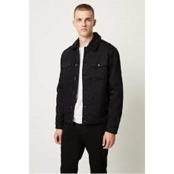 Men's Fashion Winter Denim Jeans Jacket .