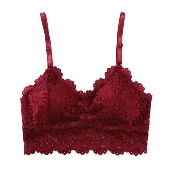 Lingerie Women Lace Bra Push Up Padded Tute Tops 2019  Cute Crop Top Women Wireless Lenceria Lace BH Comfot Barlette Hot