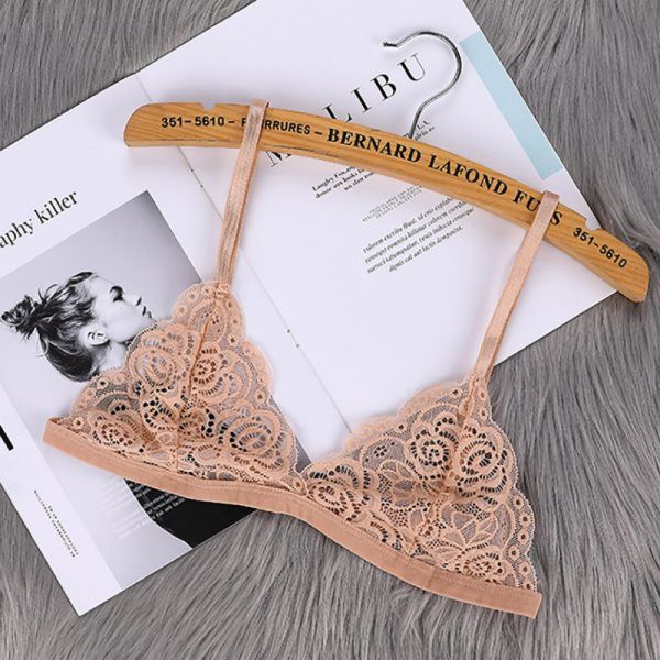 Women  Lace Bra Brassiere Summer Wire Free Bra Underwear Women Lingerie