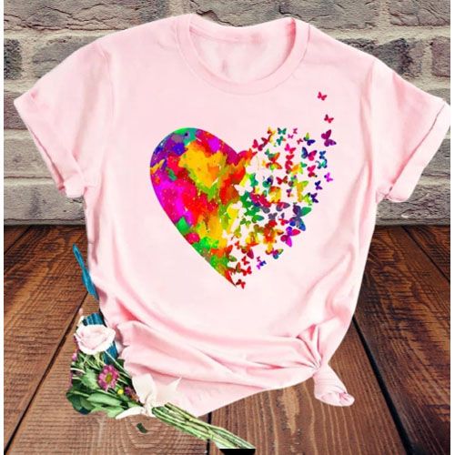 Stylish & Fashionable Casual Half Sleeve T-Shirt For Women