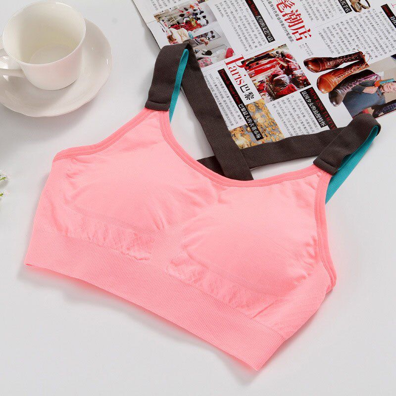 Bralette Women Lingerie Bra Push Up Bras Padded Tops Vest Back Cross Compression Sportswear Underwear Sujetador