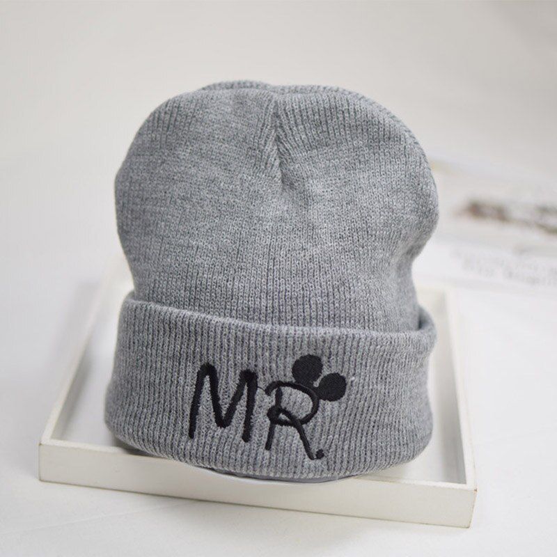 Cute Cartoon Fox Printed Knitted Winter Hats For Kids Soft Warm Caps Beanies Girls Boys Unisex Children's Hat Bonnet Gift gorro