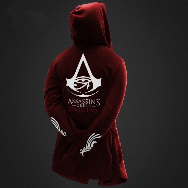 ZOGAA 5 colors Assassin Master hoodie men's hooded hooded jacket men's hooded jacket large size S-4XL hoodie men