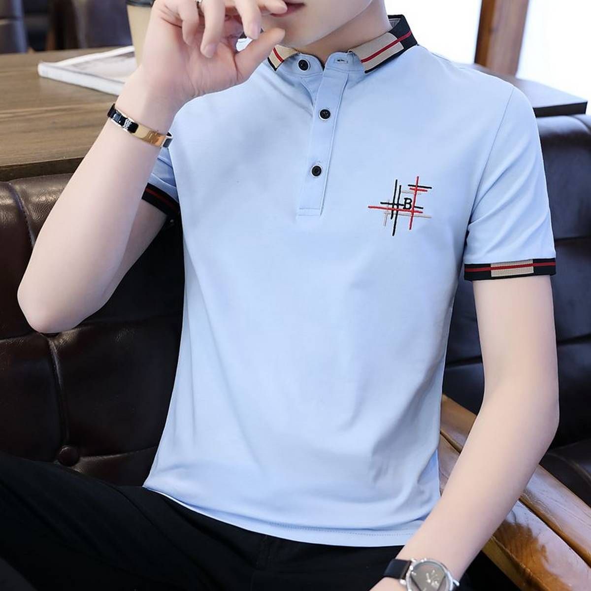 New Stylist Polo T Shirts For Men