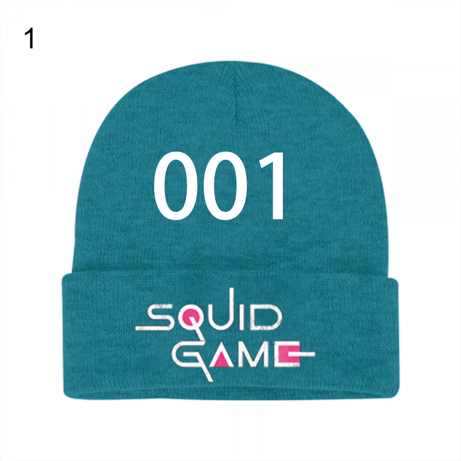 Women Skullcap Comfortable to Wear Korean TV Squid Game Bonnet Cap