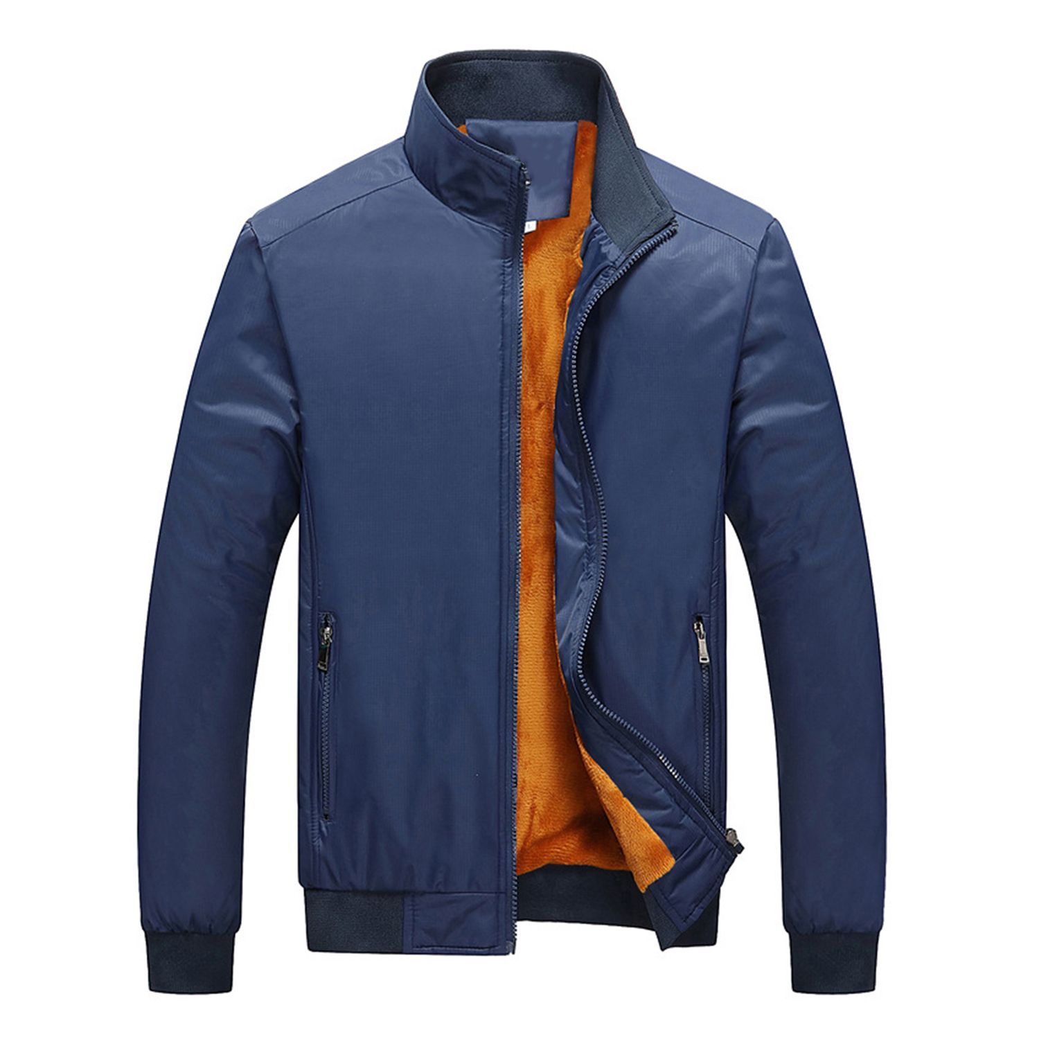 Men Jacket Business Zipper Winter Jacket