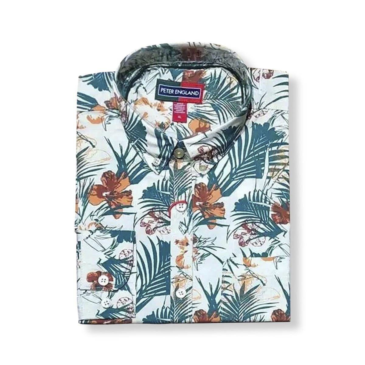 Print Cotton Full Sleeve Casual Shirt