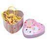 20Pcs Cute Girls Rabbit Flower Rubber Hair Rope Ponytail Holder with Storage Box