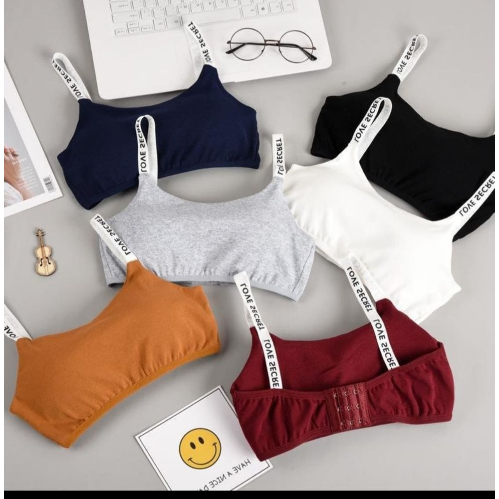 Export Quality For Teen ager Free Size Design Foamed Bra.(1 PCS),Women Bra Solid Vest Lace Fashionable Bra, Soft Comfortable Foam Bra For Women - Bra - Bra - Bra For Girls - ব্রা