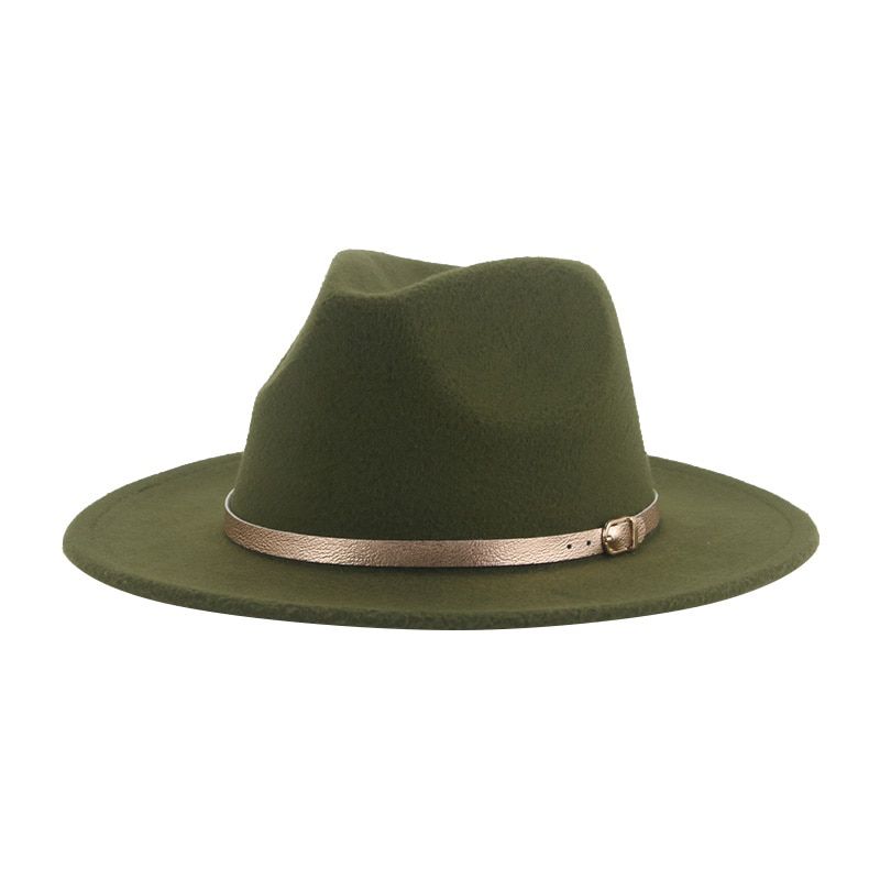 Hats for Women Fedoras Hats for Men Felted Jazz Caps Fedora Hat Belt Dress Wedding Decorate Church Luxury Hat SombrDe Mujer