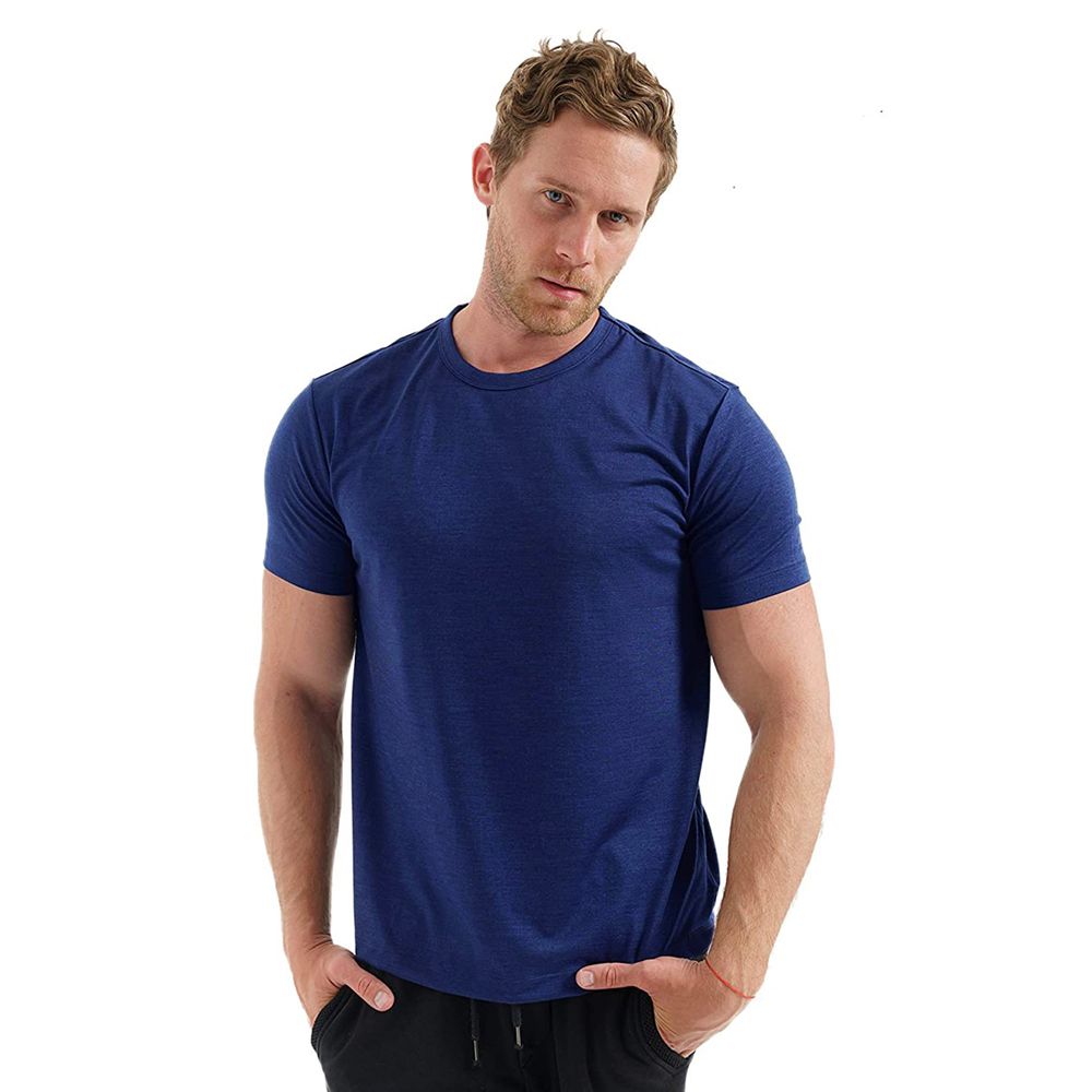 100% Merino Wool T Shirt Men Merino Wool T Shirt Base Layer Merino Wool Shirt Soft 170G Wicking Breathable Anti-Odor USA Size