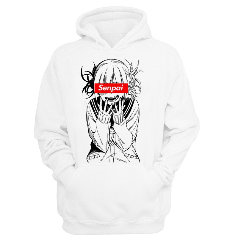 Male boku no hero academia hoodie Senpai Anime Hoodies Sweatshirts Japanese Amine Waifu Hoodie Men Girl Harajuku Hoody Women