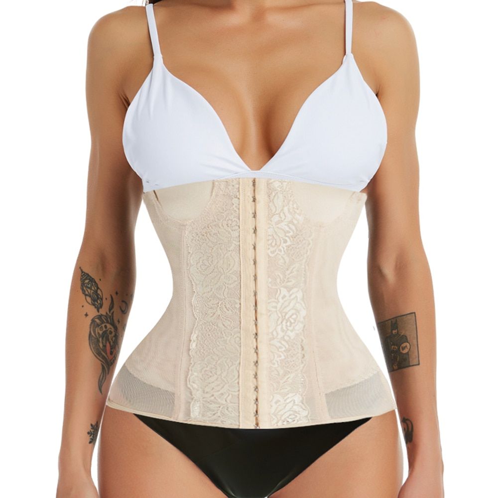 waist trainer modeling s Slimming reducing  Belt binders tummy shapers corset slimming underwear body shaper shapewear faja