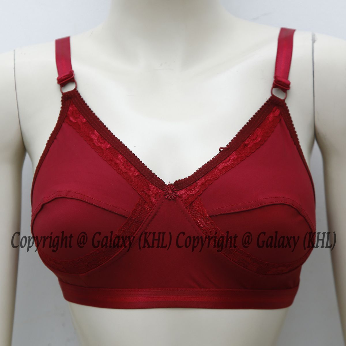 Floral Lace Front Stretchable Bra For Women