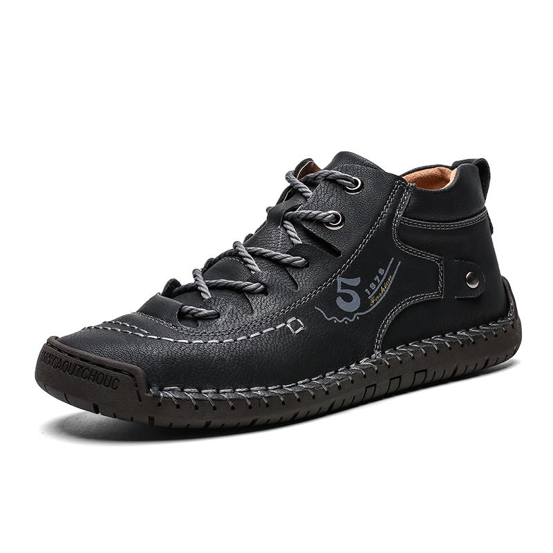 Plus Size Winter Men Shoes Casual Split Leather Shoes Men Loafers Super Comfort Snow Shoes Men Flats Moccasins Shoes
