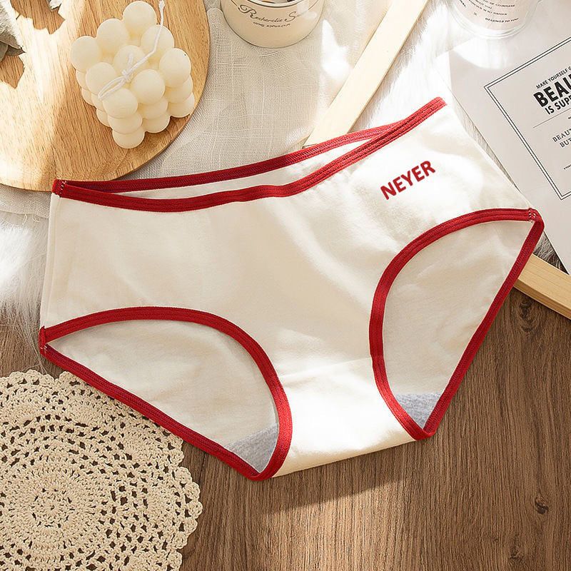 Neyer Breathable 1 Piece Imported Chinese Soft Cotton Women's Wear Under Pant Comfortable Pure Color Panty