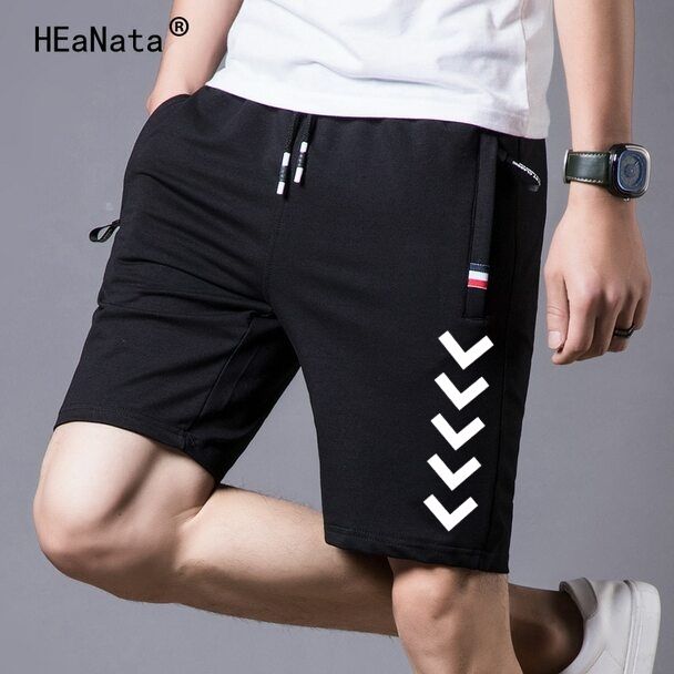 Black Mans Comfortable Cotton Cargo Shorts Half Pants - Short Pant For Men