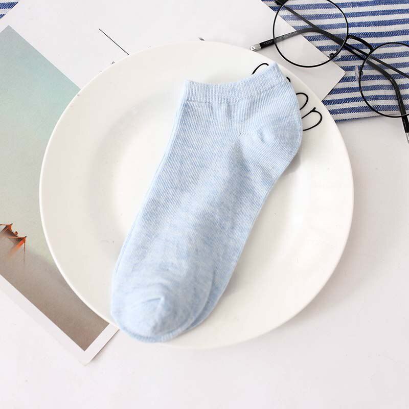 Harajuku Women Socks Cotton Calcetines Mujer Lovers Candy Color Short Ankle Socks Solid Casual Summer 2020