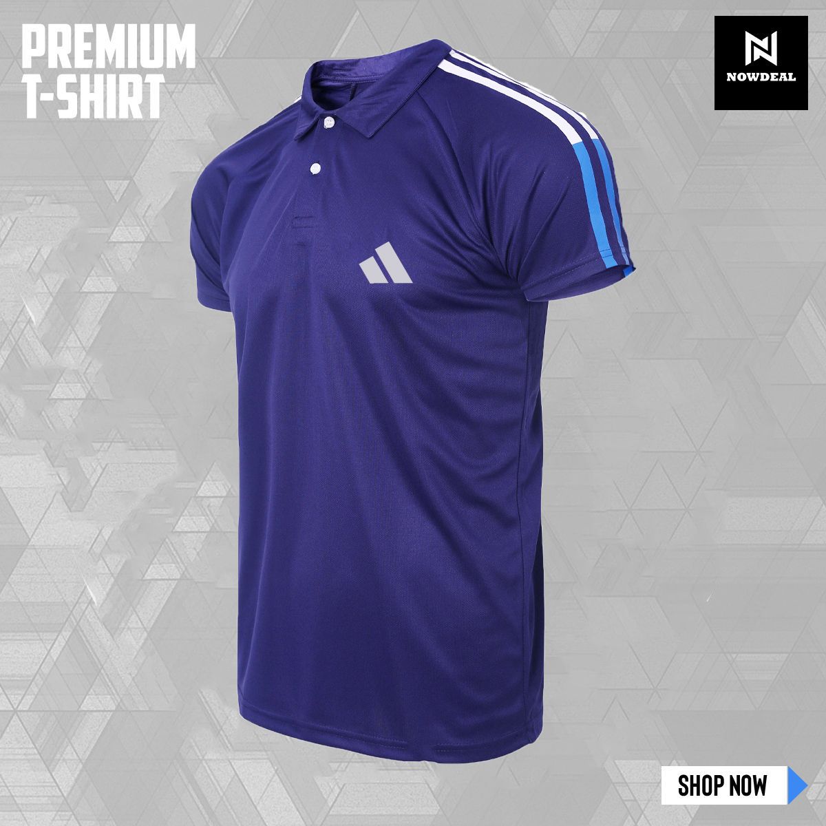 Mesh Premium Polo Shirt  for Men