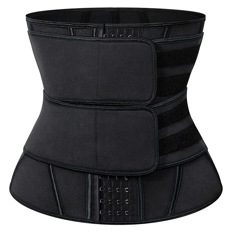 13 Steel Boned Waist Trainer Corset Cincher Sauna Sweat Faja Sport Girdle Slimming Shaper Abdominal Trimmer Belt Ss Modeling